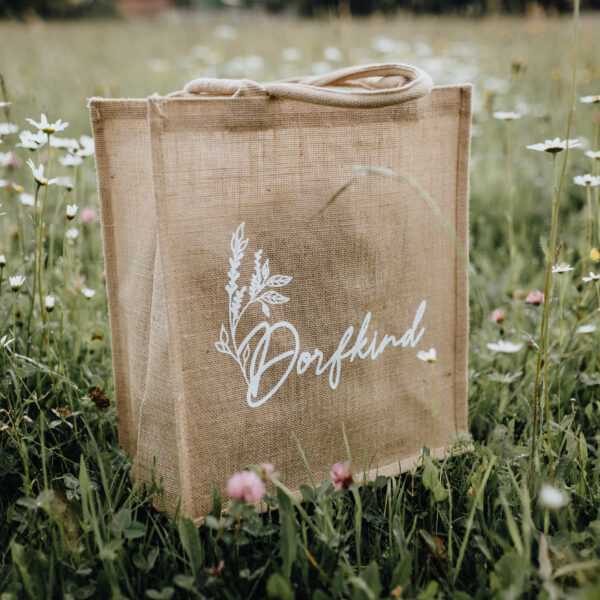 Jutetasche Dorfkind