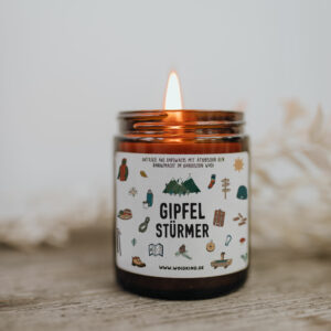 Duftkerze_Kerze_Gipfelstürmer_Berge_Wandern_Wald_Frisch_Zirbe