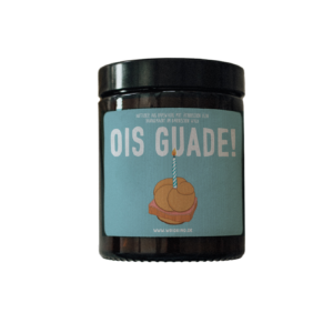 Kerze_Geburtstag_Duftkerze_Bayern_Bayerisch_Bayrisch_Bairisch_Woidkind_Leberkäse_oisGUade